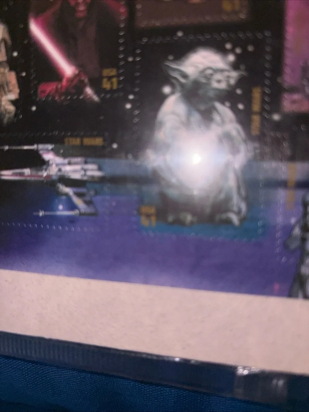 Star Wars Collectible USA stamps 41 cents. Sheet of 14 Characters